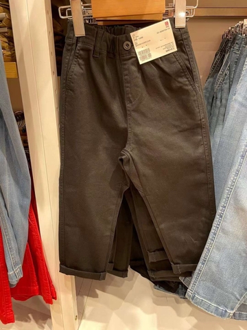 Quần kaki đen - size 110