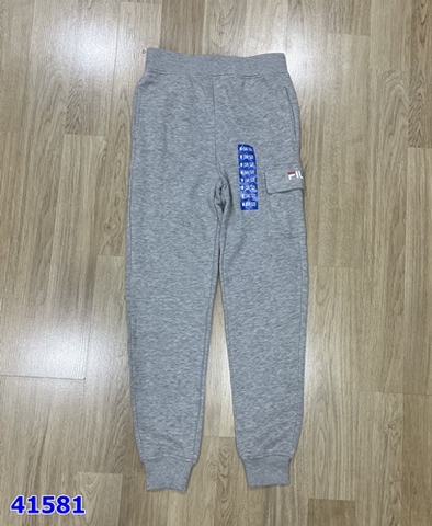 Quần nỉ FiLa xám túi Fila - size 14-16y