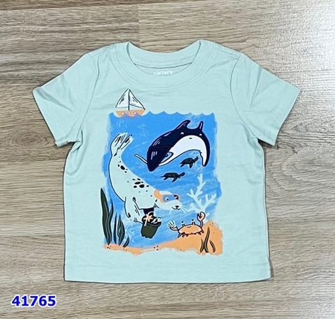 Áo Carter xanh đại dương - size 3m
