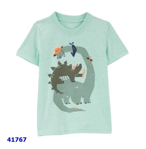 Áo Carter xanh Lá 2 khủng long - size 6m