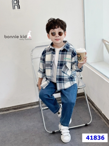 Set Bonnie somi caro, quần jean - size 80