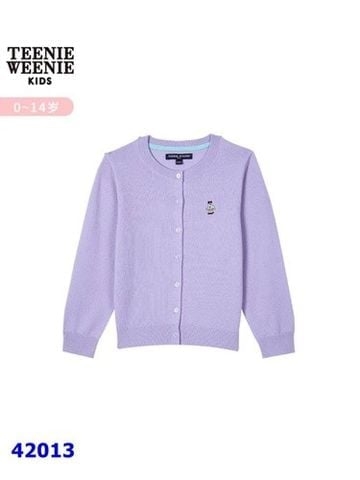 Cardigan Teenie Weenie tím - size 110