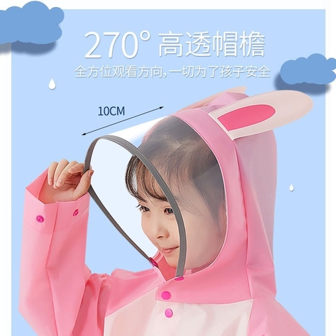Áo mưa tím gấu