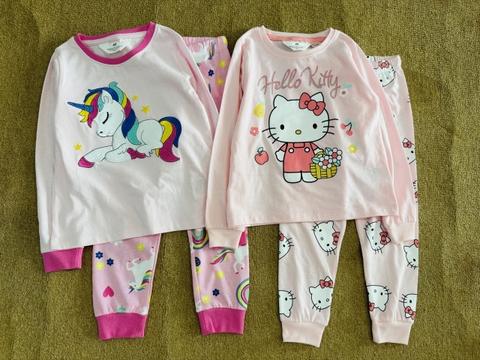 Bộ HM hồng Pony - size 3-4y