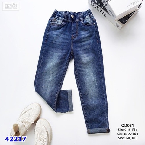 Quần jean B2kid xanh đậm - size 17y