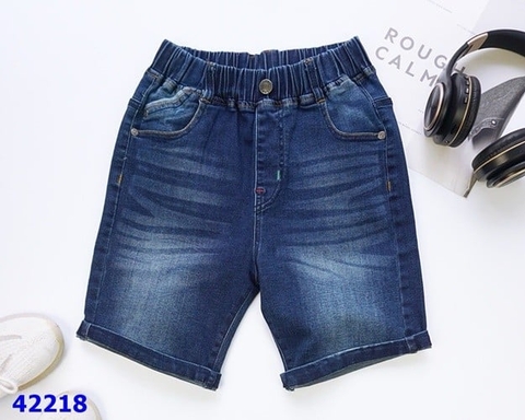 Quần short jean B2kid xanh đậm - size 13y