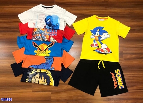 Bộ HM vàng pokemon - size 6/8y