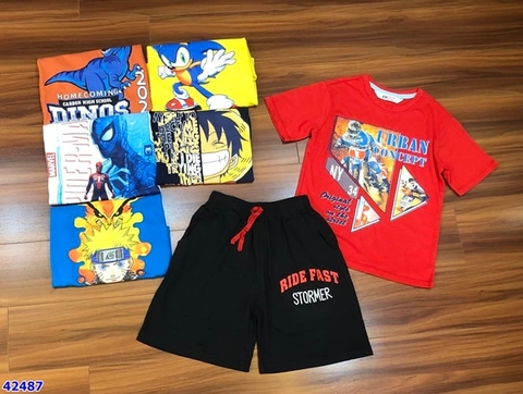 Bộ HM đỏ Urban - size 10/12y