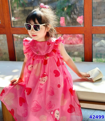 Đầm Sofia Gấu Dâu