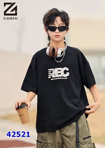 Áo GuoGuozai đen REC - size 160
