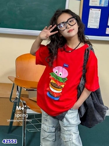 Áo Habunger 3D đỏ
