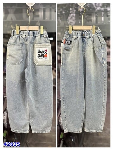 Quần baggy XMG Stay xanh nhạt - size 160