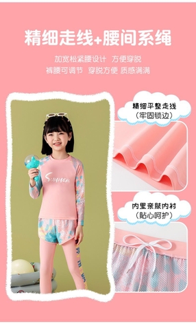 Đồ bơi Ylike hồng Summer