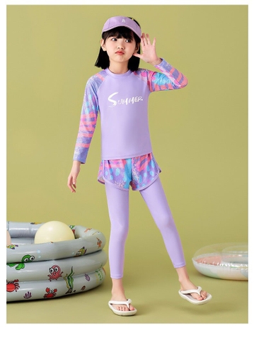 Đồ bơi Ylike tím Summer