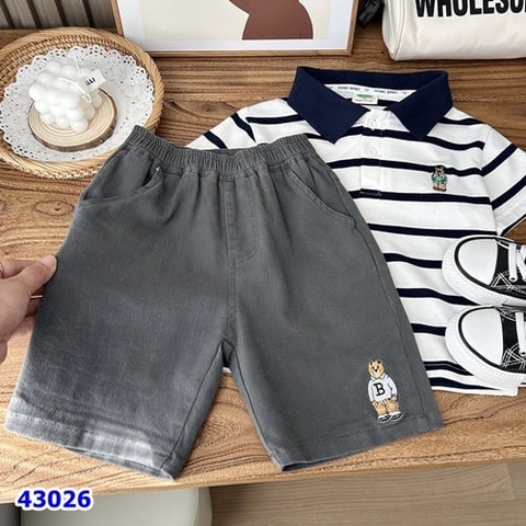 Quần short Kacady gấu xám - size 100