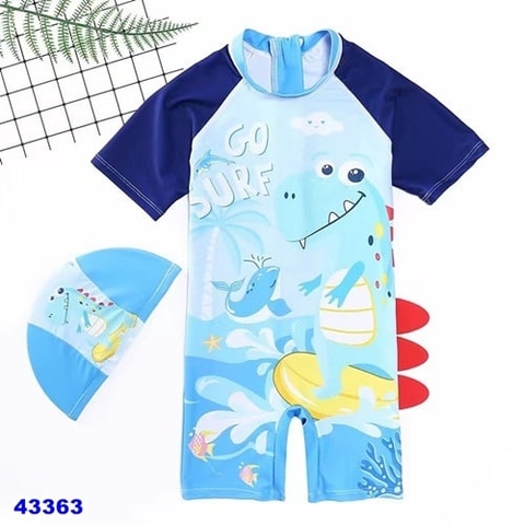 Bộ bơi xanh dương Khủng long