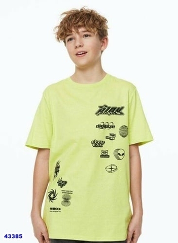 Bộ H&M xanh digitize - size 10-12y