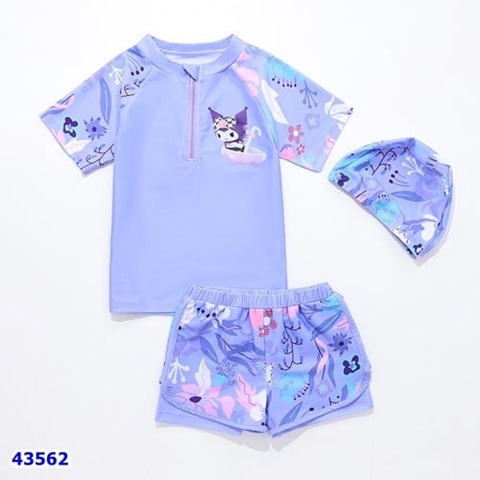 Set bơi tím nhạt Kuromi - size 160