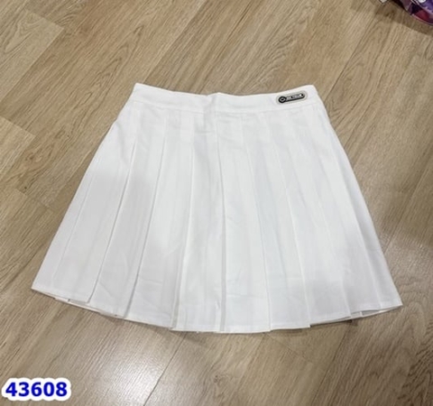 Chân váy jean trắng túi hộp - size 130