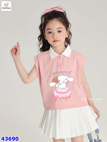 Set váy Melisa hồng Cinnamoroll - size 2-3y