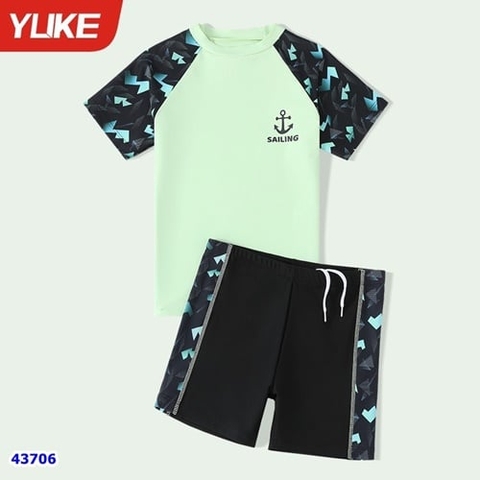 Bộ bơi Ylike xanh Sailing - size 170