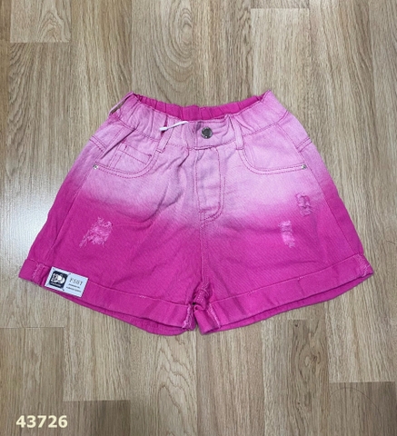 Short FSHY hồng đậm loang - size 130