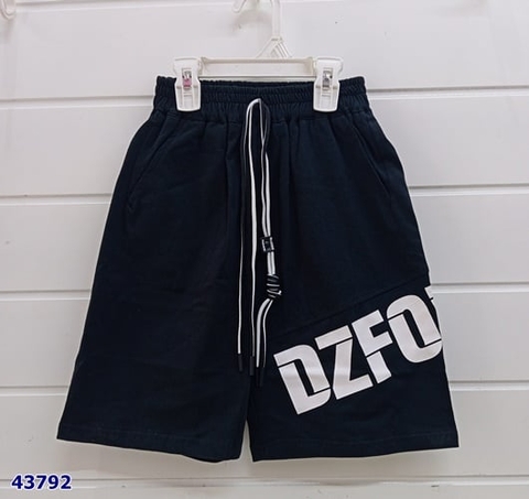 Quần short đen Dzforev - size 160