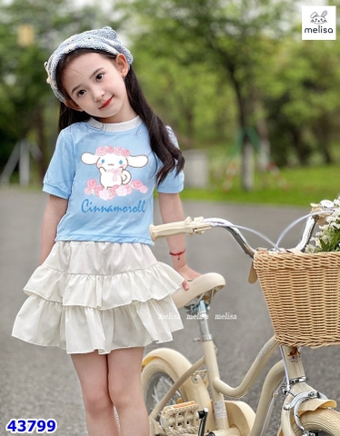Set váy Melisa xanh Cinnamoroll
