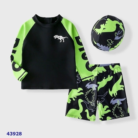 Bộ bơi đen Dino - size 100