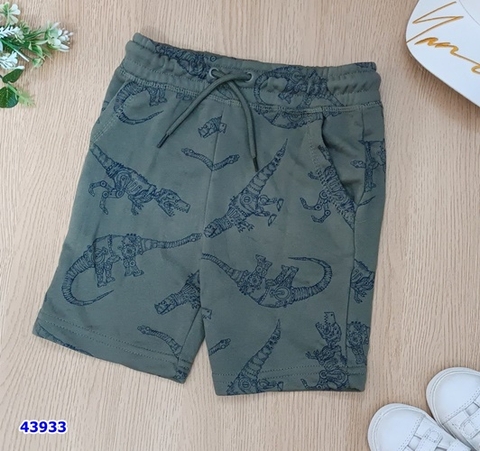 Quần short Primark xanh khủng long - size 1-2y