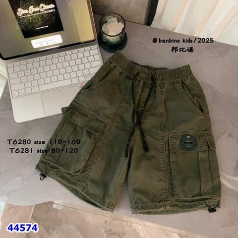 Short Banbino xanh rêu