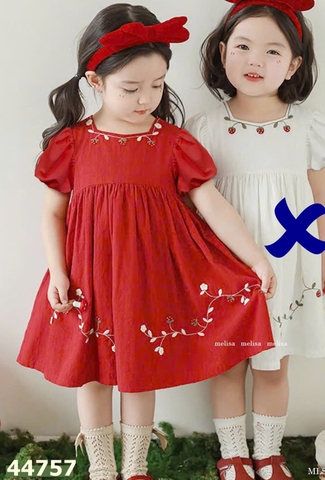 Đầm Melisa đỏ dâu