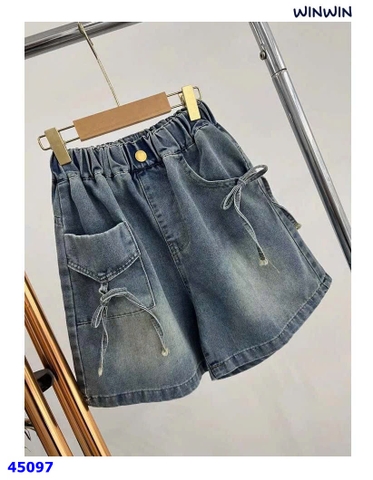 Quần short jean Nexxi xanh
