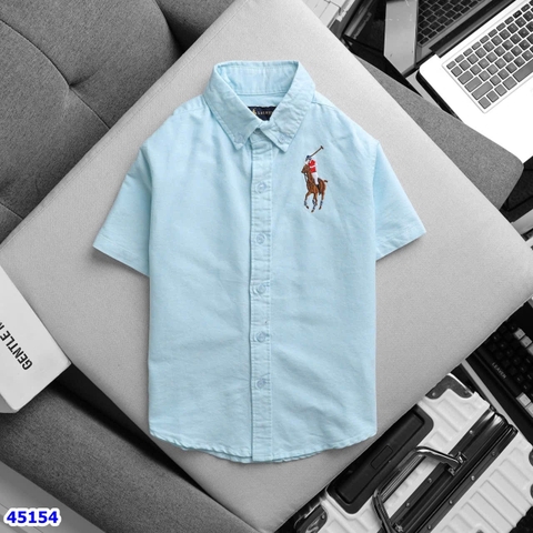 Áo sơmi Ralph Lauren xanh nhạt