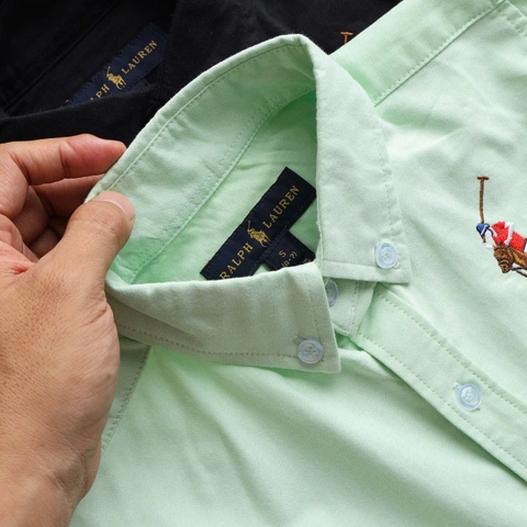 Áo sơmi Ralph Lauren xanh lá