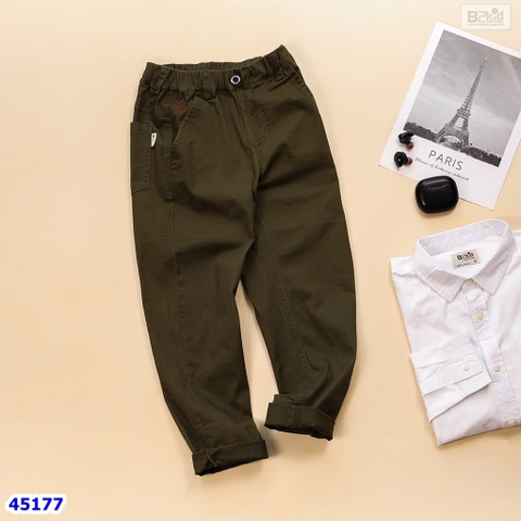 Quần dài B2Kid xanh rêu