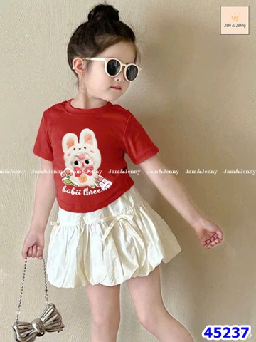 Set J&J đỏ Baby3 thỏ