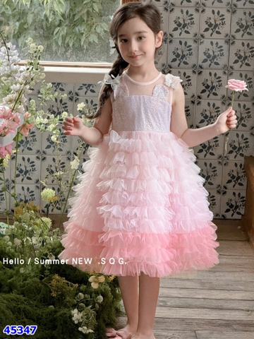 Đầm công chúa hồng
