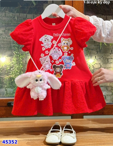 Đầm Sofia đỏ BB3