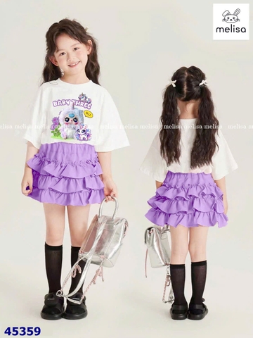 Set Melisa BB3 tím