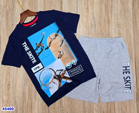 Bộ Skite xanh bóng rổ