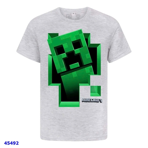 Áo Old Navy xám Minecarft xanh