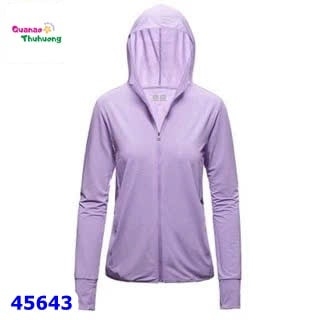 Áo khoác Airism chống nắng tím