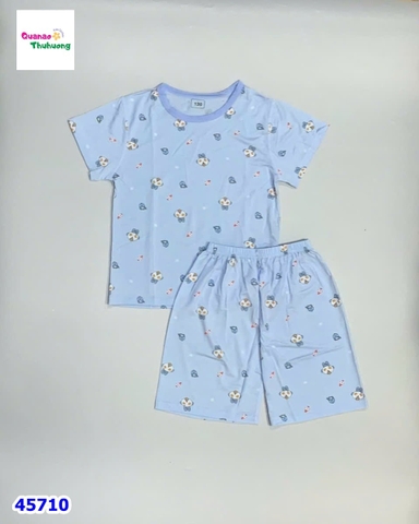 Bộ Tencel xanh khủng long