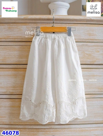 Set bộ Melisa trắng hoa tuyết