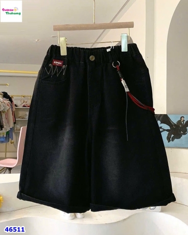 Quần short jean đen Cohca
