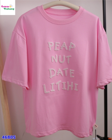Áo thun hồng PEAP NUT