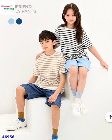 Quần short jean Uni xanh đậm