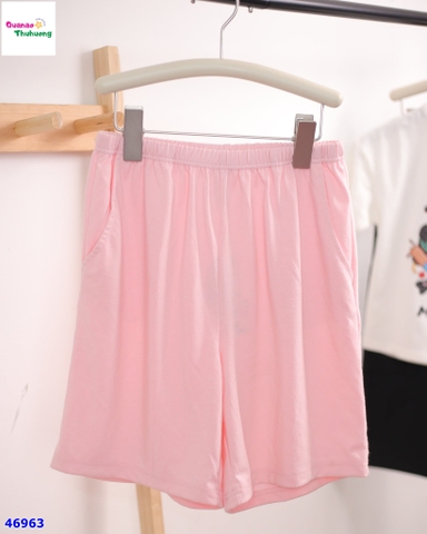 Quần short Uni hồng