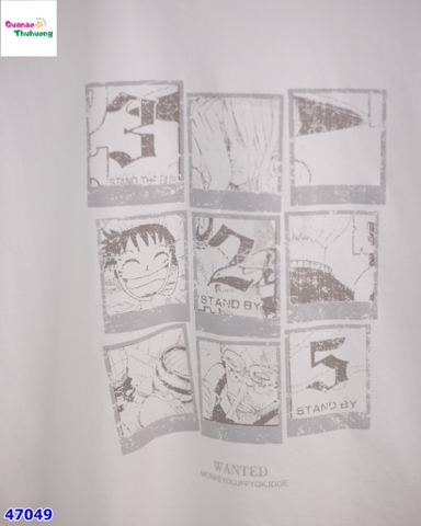 Áo Banbino trắng One Piece